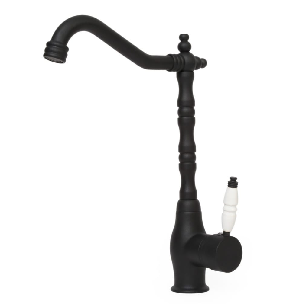 SC ARMATÜR RUSTİK EVYE BATARYA (SİYAH)